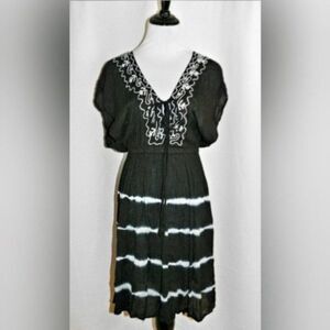 EXIST - Tie Dye Swim Coverup Dress